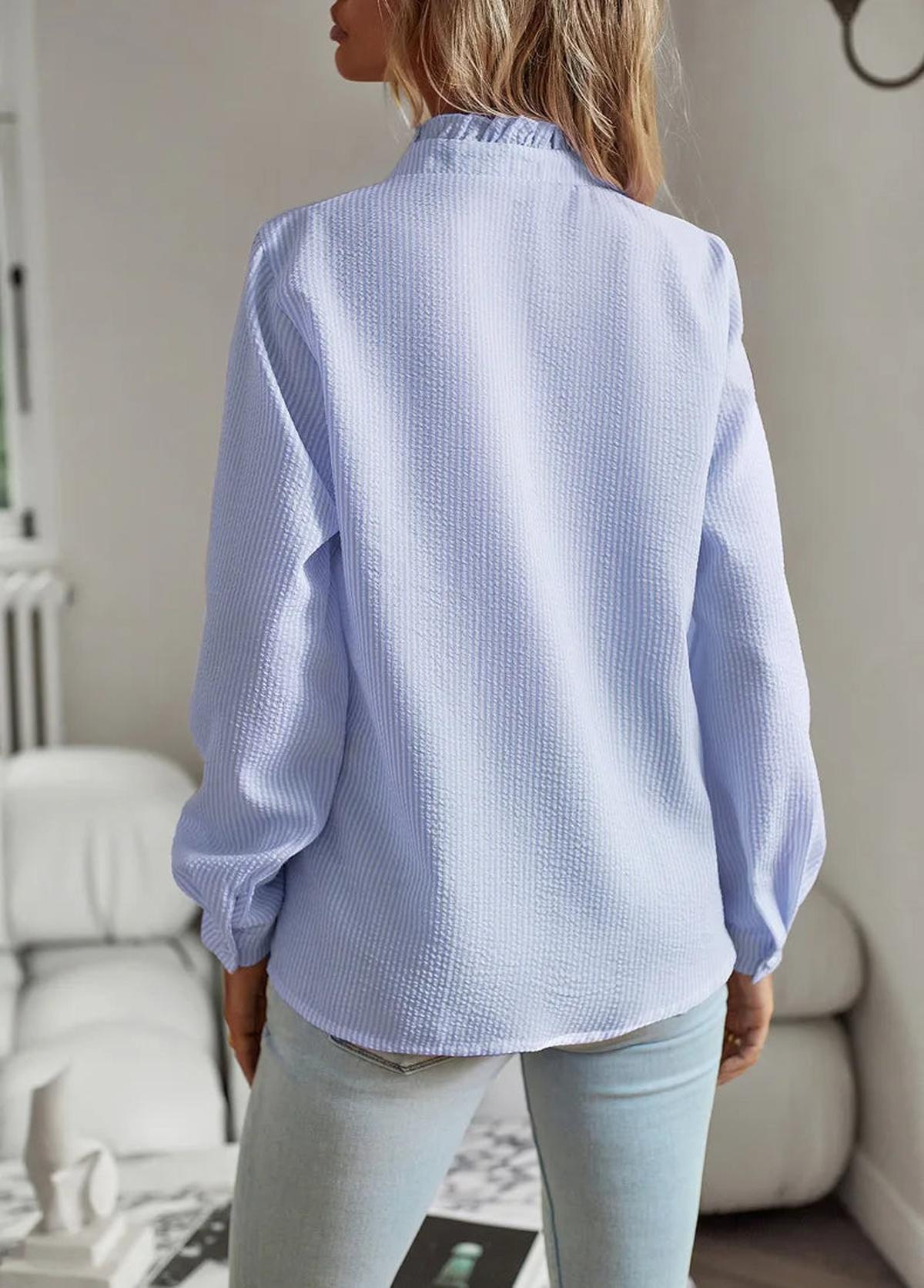 Elegant Cotton Button-Up Top