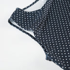 Sleeveless Polka Dot Mini Dress
