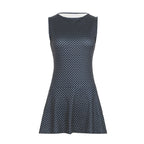 Sleeveless Polka Dot Mini Dress