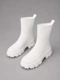 Women’s Stretch Sock Boots – Chunky Sole Everyday Winter Shoes