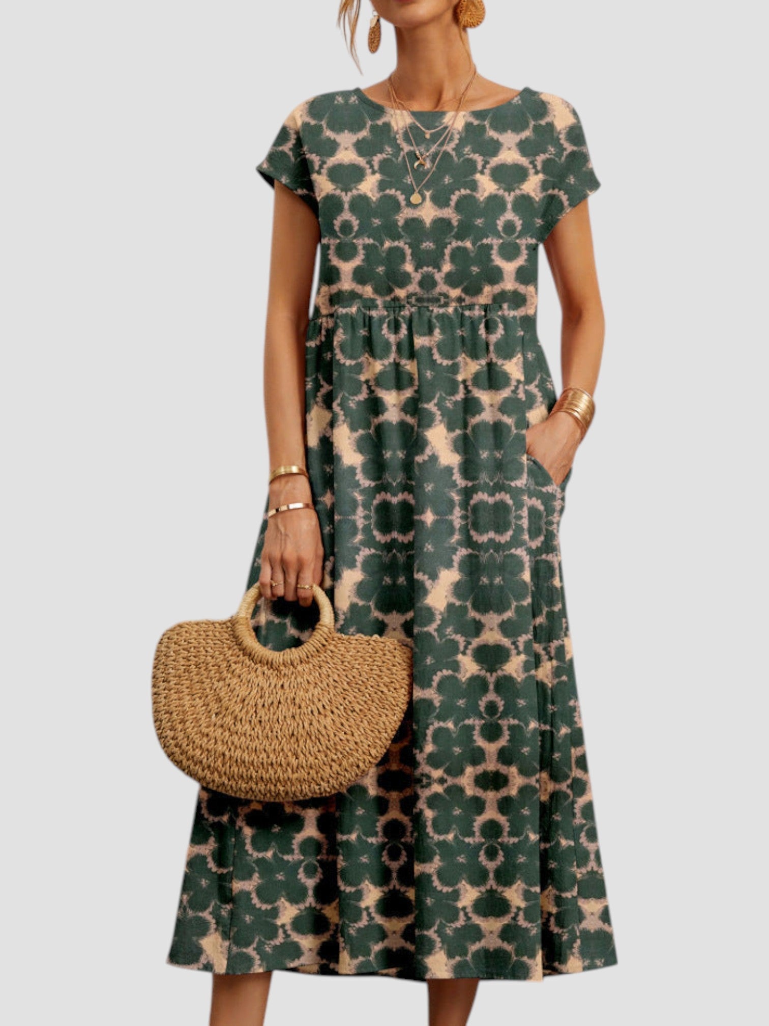 Lynn Vintage Maxi Dress