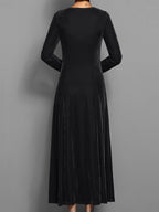 Elizabeth Soft Velvet Dress
