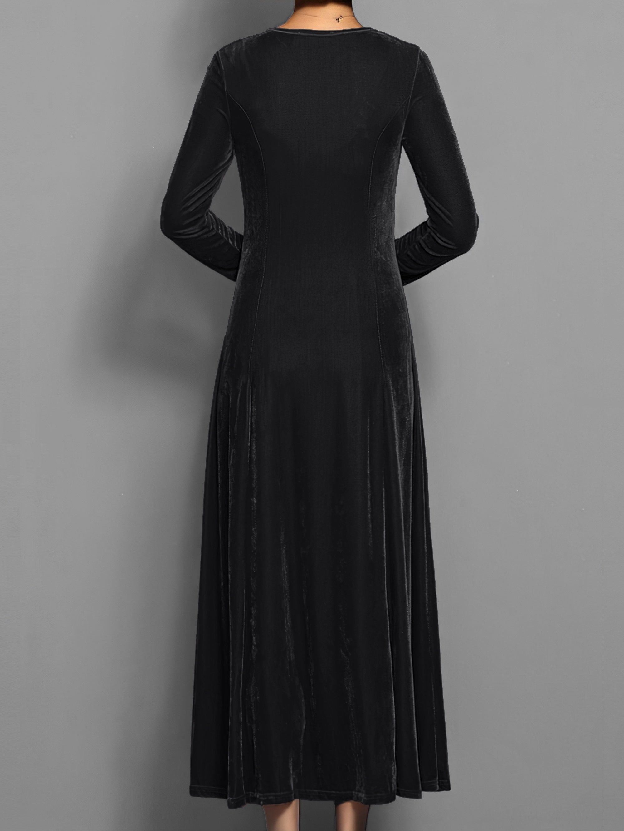 Elizabeth Soft Velvet Dress