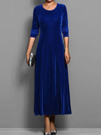 Elizabeth Soft Velvet Dress