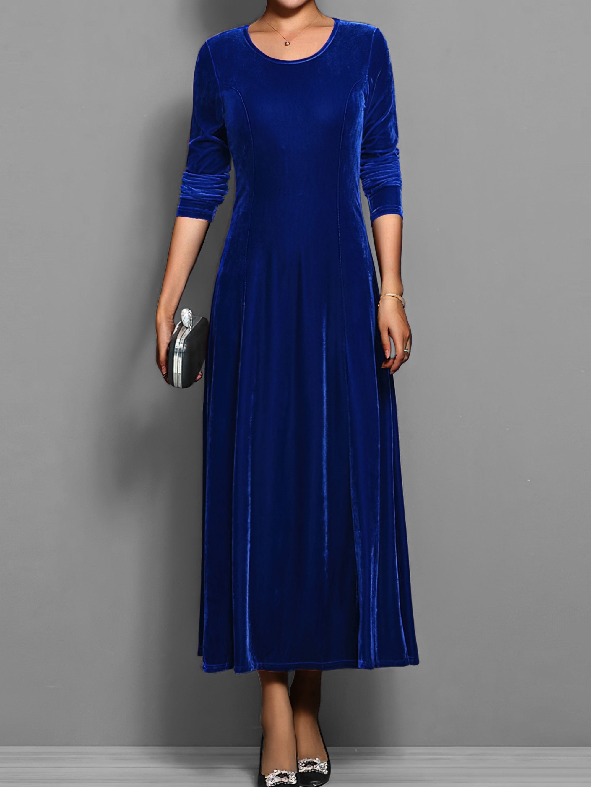 Elizabeth Soft Velvet Dress