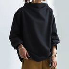 Angela Oversized Funnel Neck Top