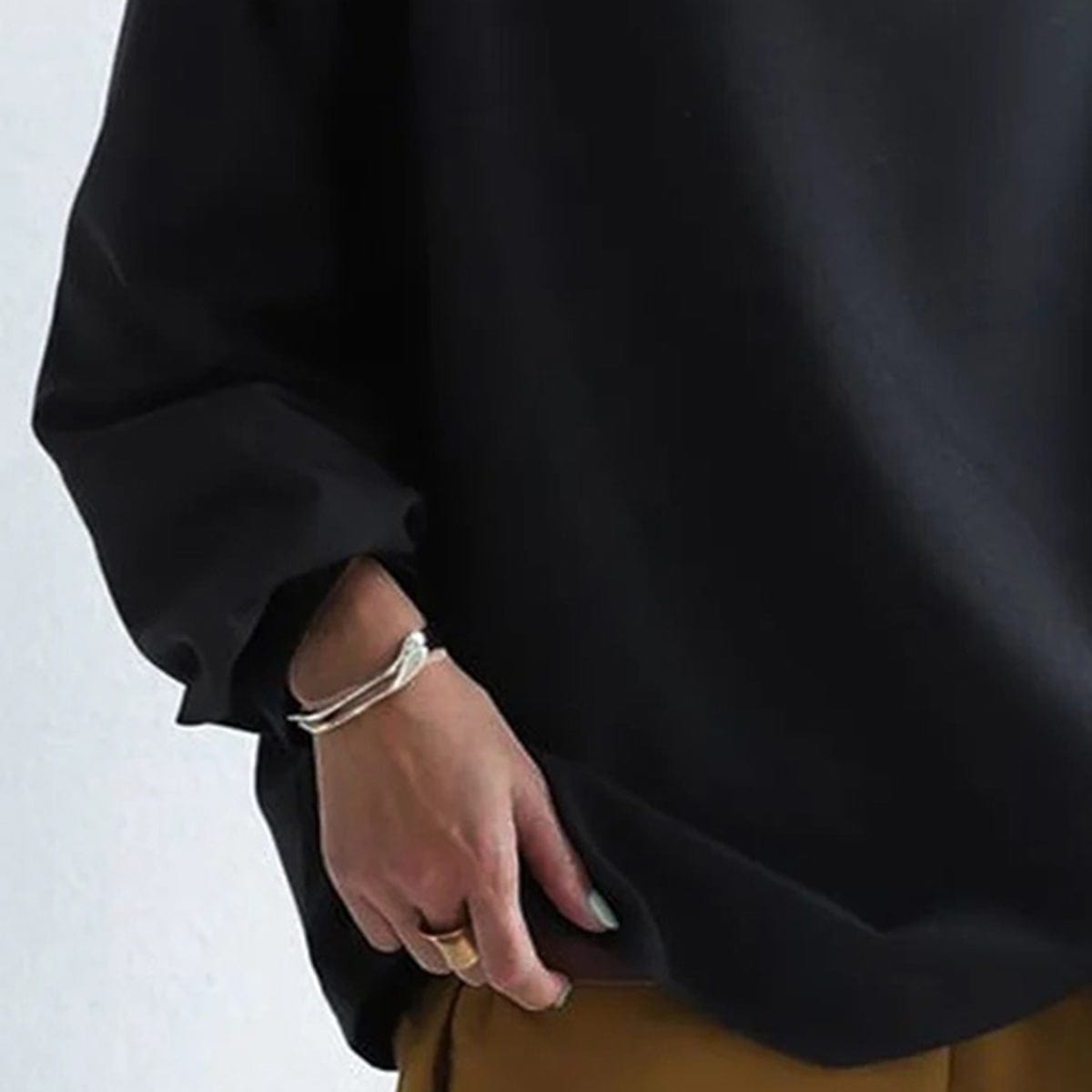 Angela Oversized Funnel Neck Top