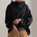 Angela Oversized Funnel Neck Top