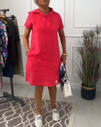 Tina Relaxed Hoodie Dress