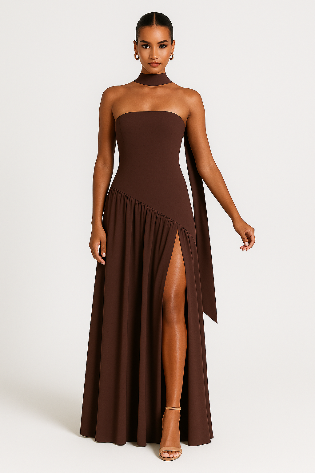 Deborah Elegant Strapless Dress