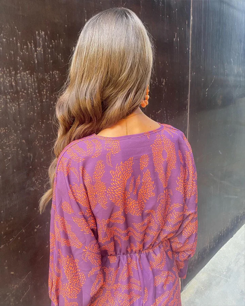 Julie Long Sleeve Maxi Dress