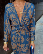 Julie Long Sleeve Maxi Dress