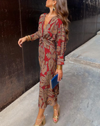 Julie Long Sleeve Maxi Dress
