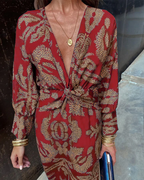 Julie Long Sleeve Maxi Dress