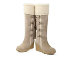 Daisy Fur Lined Wedge Boots