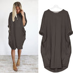 Gina Elegant Pocket Dress