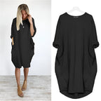 Gina Elegant Pocket Dress