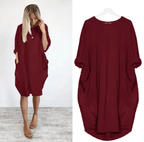 Gina Elegant Pocket Dress