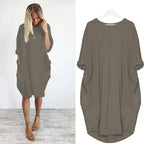 Gina Elegant Pocket Dress