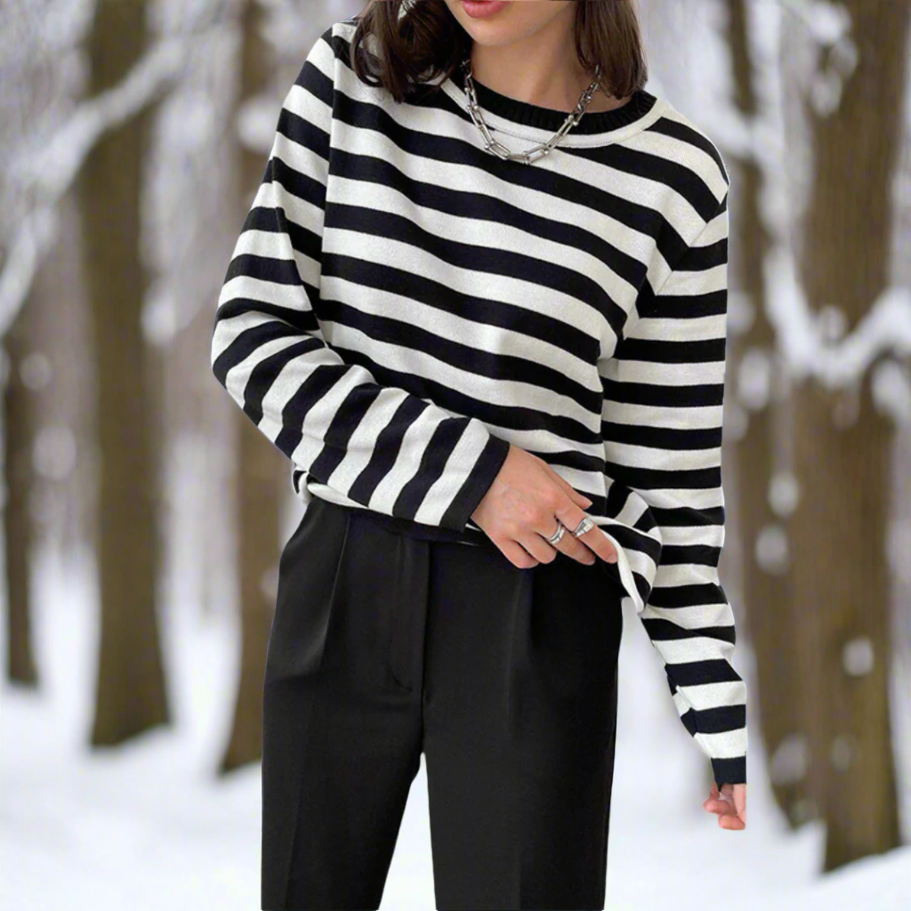 Gail Striped Long Sleeve T-Shirt