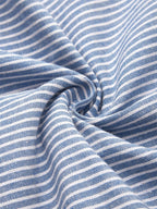 Kay Striped Midi Dress with Buttons