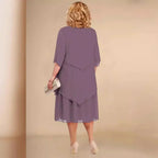 Ellen Elegant Chiffon Dress