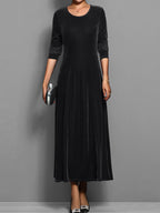 Elizabeth Soft Velvet Dress