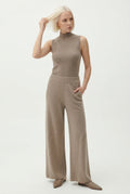 Harlow Wide-Leg Knit Trousers
