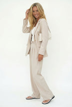 Milano Tailored Wide-Leg Trousers