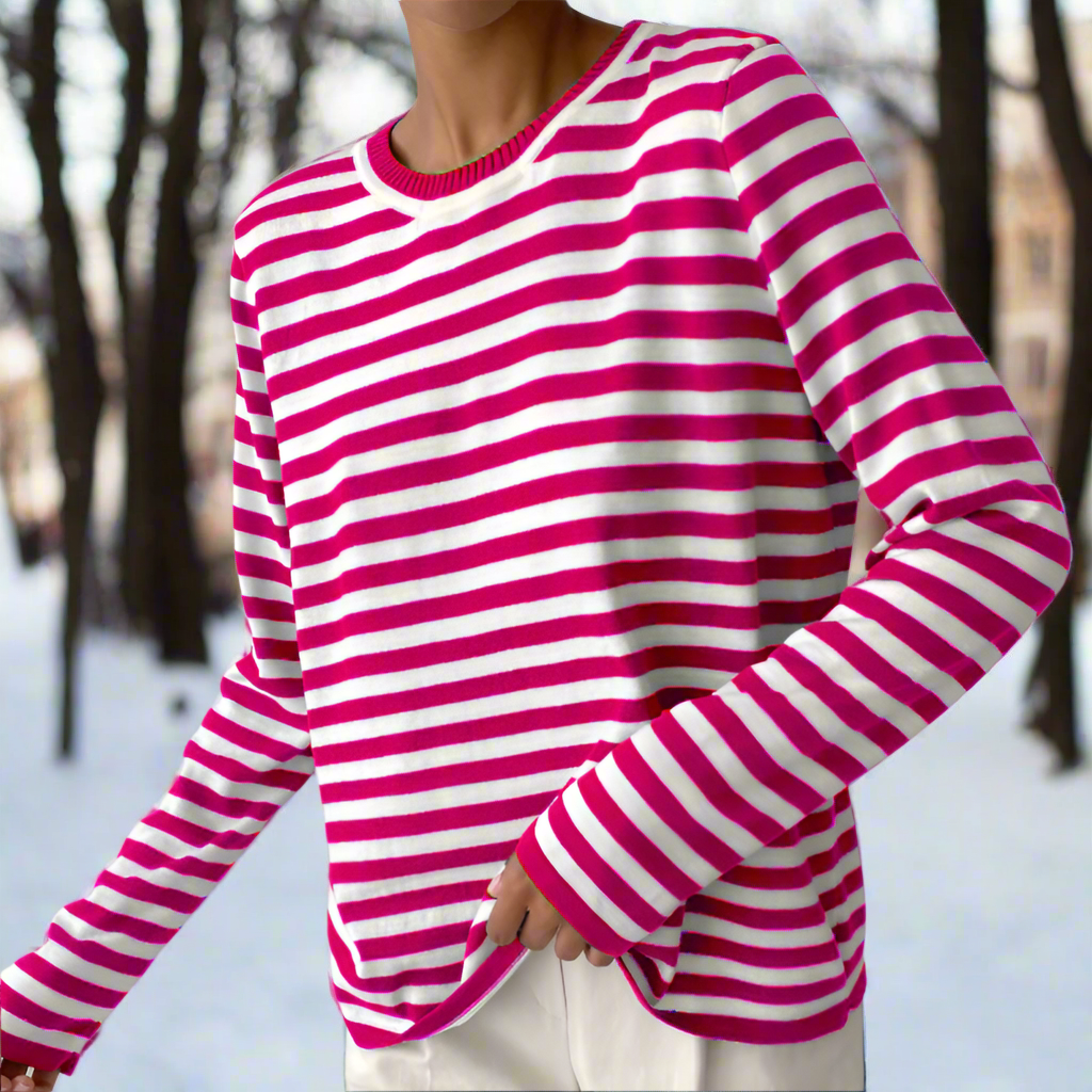 Gail Striped Long Sleeve T-Shirt