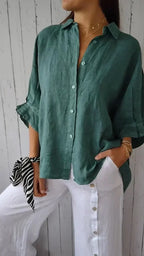 Casual Button-Up Shirt
