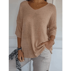 Libby V-Neck Relaxed Fit Tunic Top