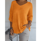 Libby V-Neck Relaxed Fit Tunic Top