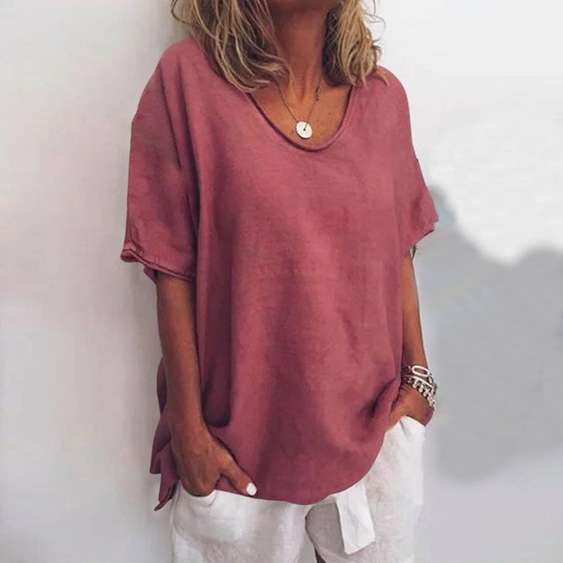 Kathleen Comfortable Loose Blouse