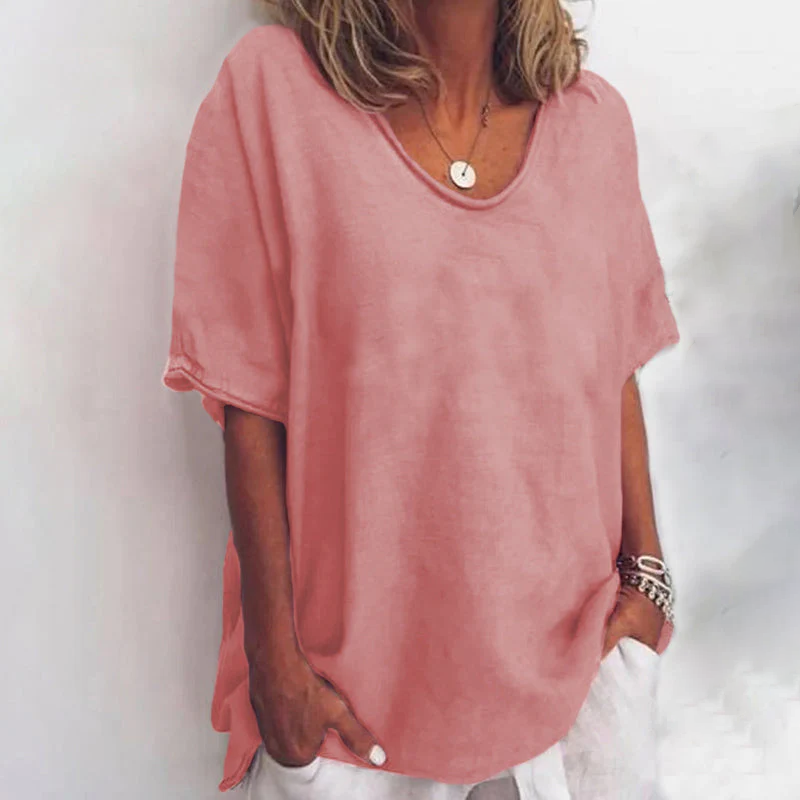 Kathleen Comfortable Loose Blouse