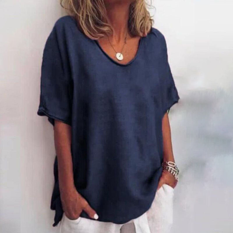 Kathleen Comfortable Loose Blouse