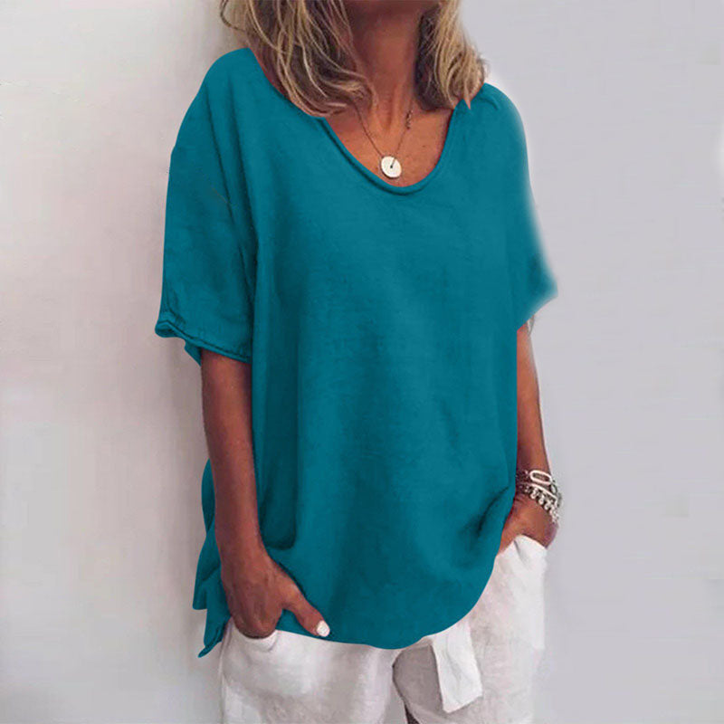 Kathleen Comfortable Loose Blouse