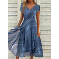 Emily V-Neck Midi Dress