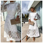 Lace Summer Party Maxi Dress