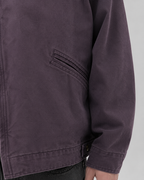 Men's Barn Jacket - Cotton Canvas Corduroy Collar