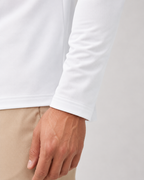 Men's Long Sleeve Jersey Polo Shirt