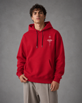 Men's Oversized Graphic Hoodie - Front & Back Print Relaxed Fit
