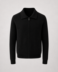 Men's Wool Zip-Up Sweater