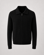 Men's Wool Zip-Up Sweater