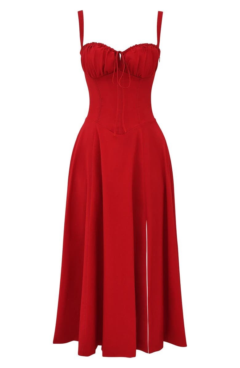 Margaret Corset Midi Dress