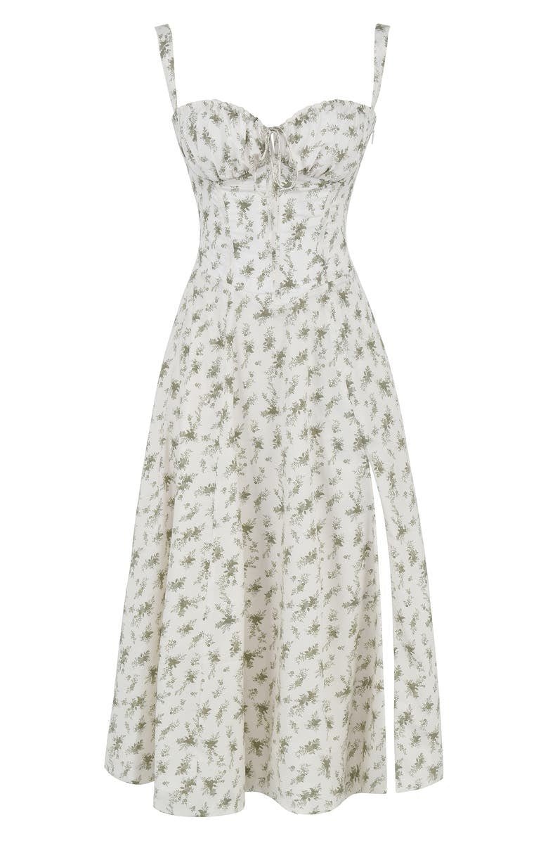 Margaret Corset Midi Dress