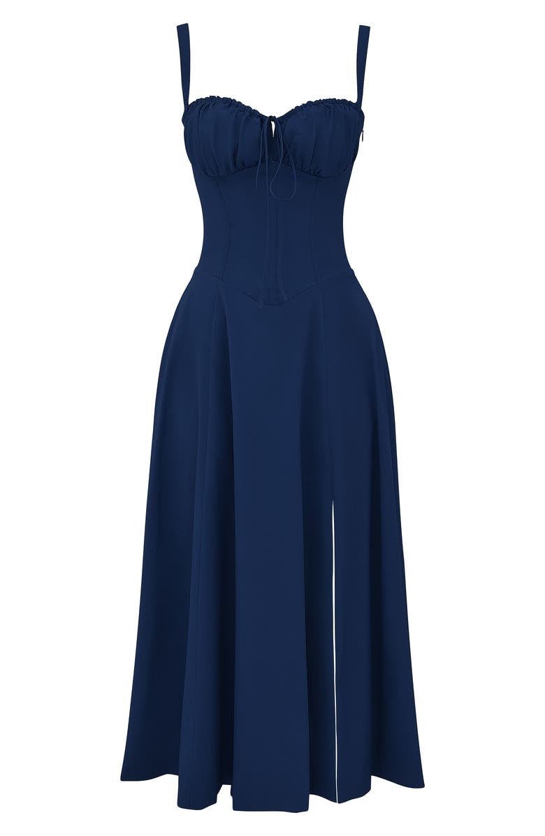Margaret Corset Midi Dress