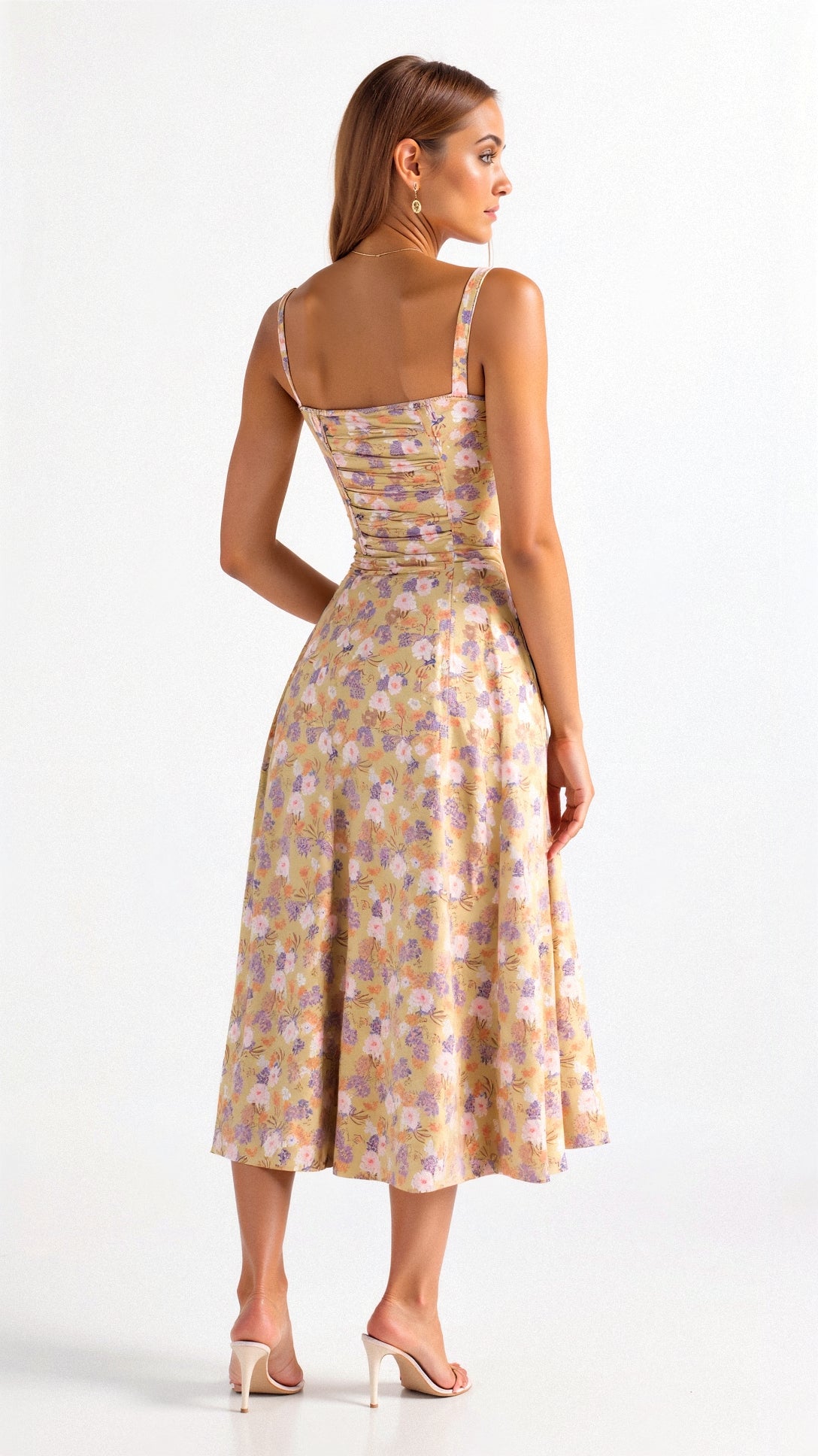 Margaret Corset Midi Dress