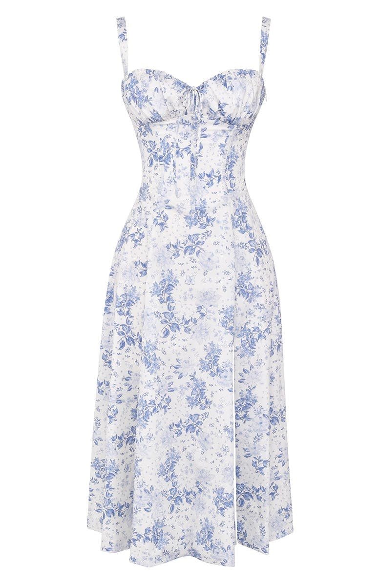 Margaret Corset Midi Dress
