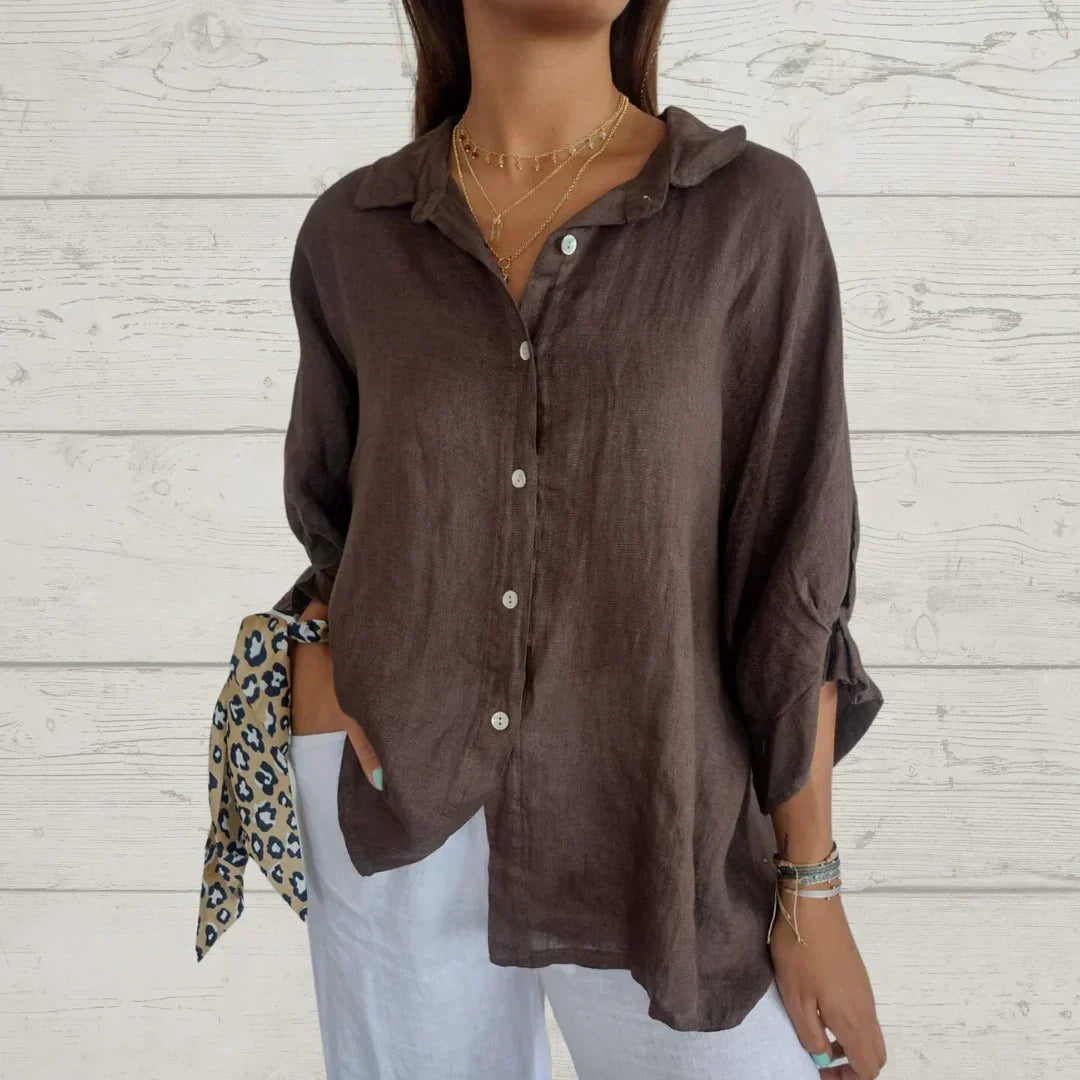 Casual Button-Up Shirt